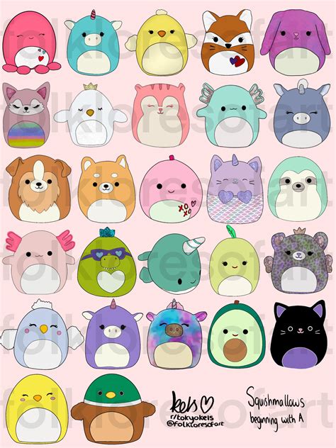 squishmallow drawing|draw so cute squishmallows.